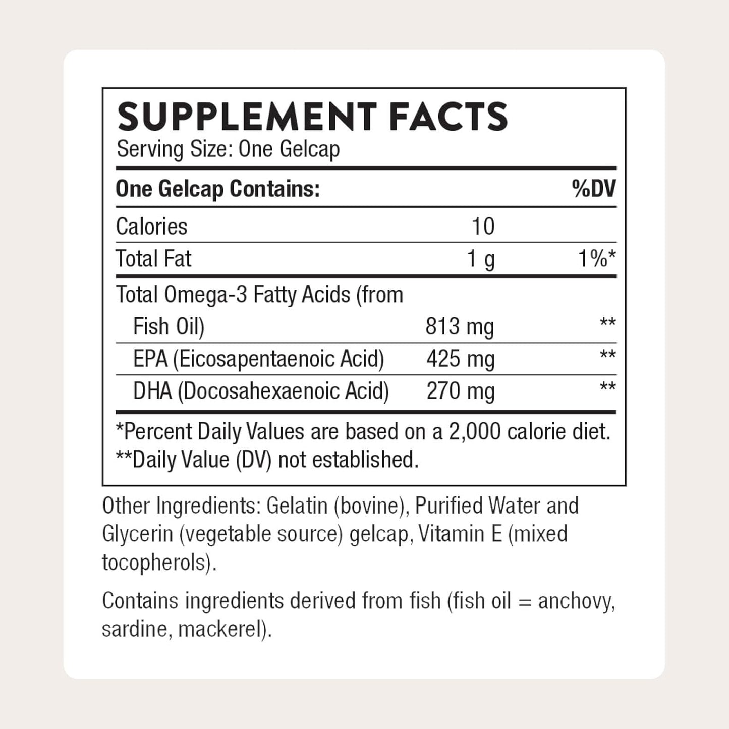 THORNE - Súper EPA - Suplemento de ácidos grasos omega-3 EPA 425mg...