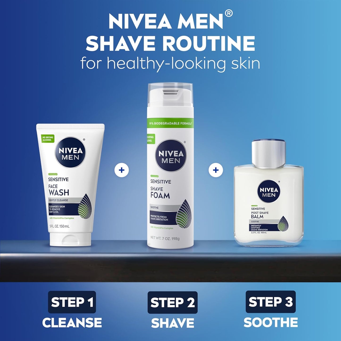 Bálsamo para después de afeitar Nivea Men Sensitive