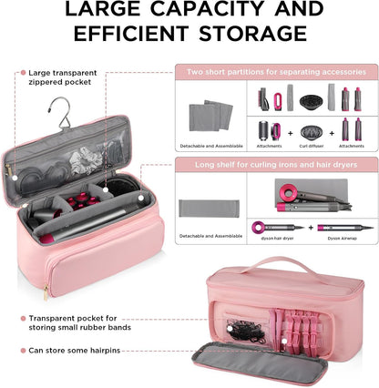 CHICECO Bolsa de viaje para herramienta de cabello para secador de...