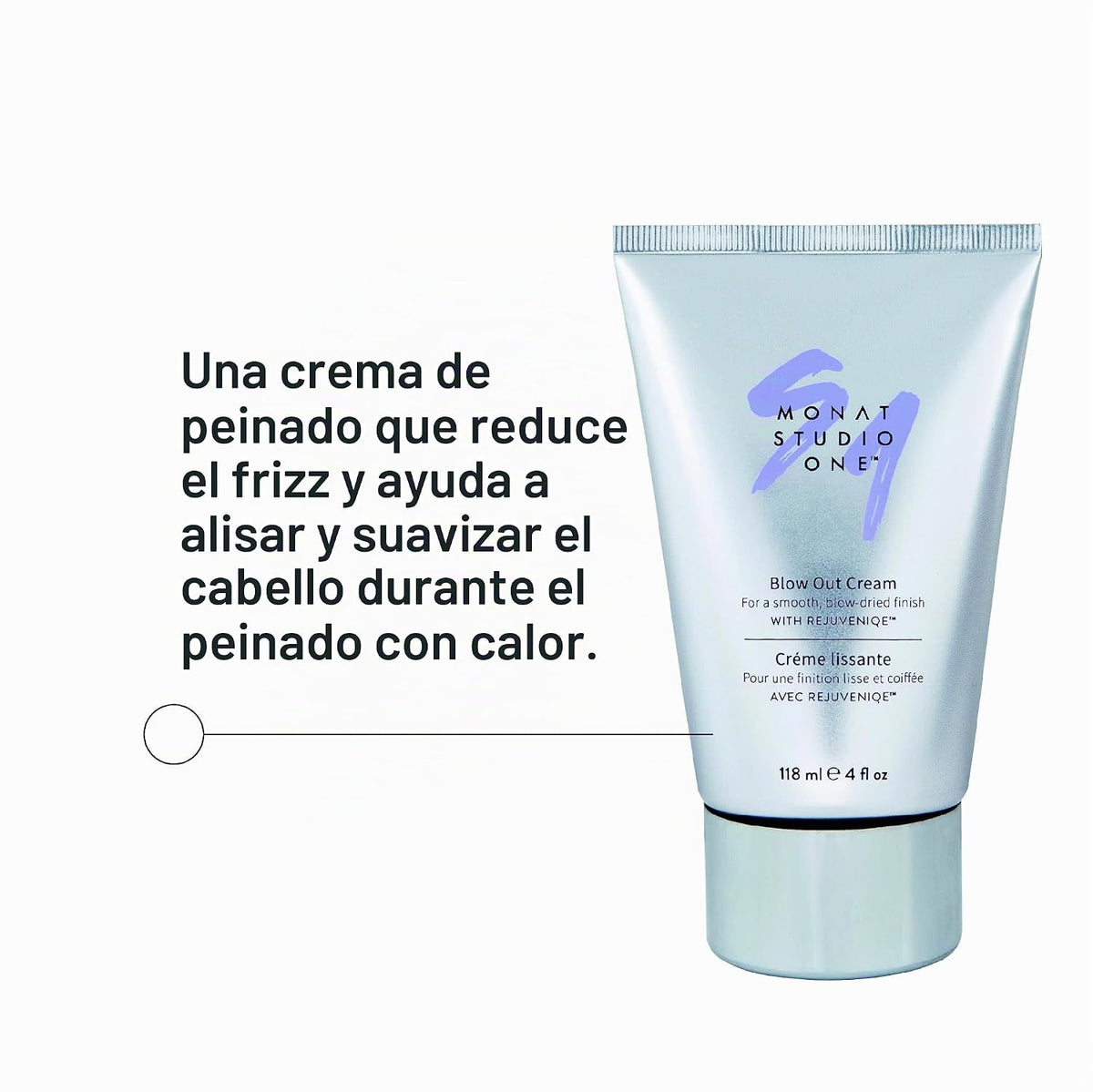 MONAT Studio One Blow Out Cream - Crema antiencrespamiento para el...