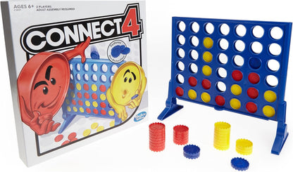 Hasbro Gaming Conecta 4 Juego de mesa de estrategia para edades de 6 años en adelante (exclusivo de Amazon)