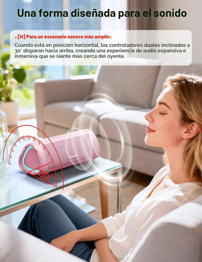 BolaButty Altavoz Bluetooth con sonido HD, inalámbrico portátil, IP...