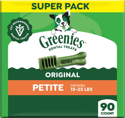 Greenies Golosinas dentales naturales para perros adultos recomenda...
