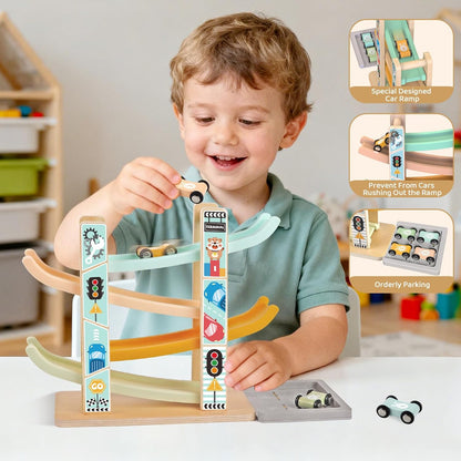 Juguetes Montessori de madera para niños de 1 año, juguete de marti...