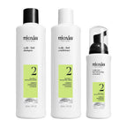 NIOXIN Kits de sistema de engrosamiento del cuero cabelludo + cabel...