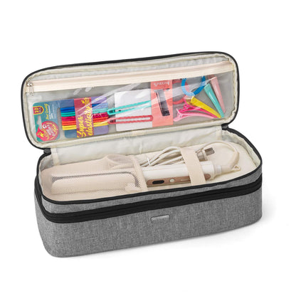 Teamoy Bolsa de almacenamiento de viaje de doble capa compatible co...