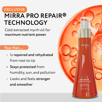 Ybera Mirra Oil Repair - Aceite de primera calidad para cabello sec...