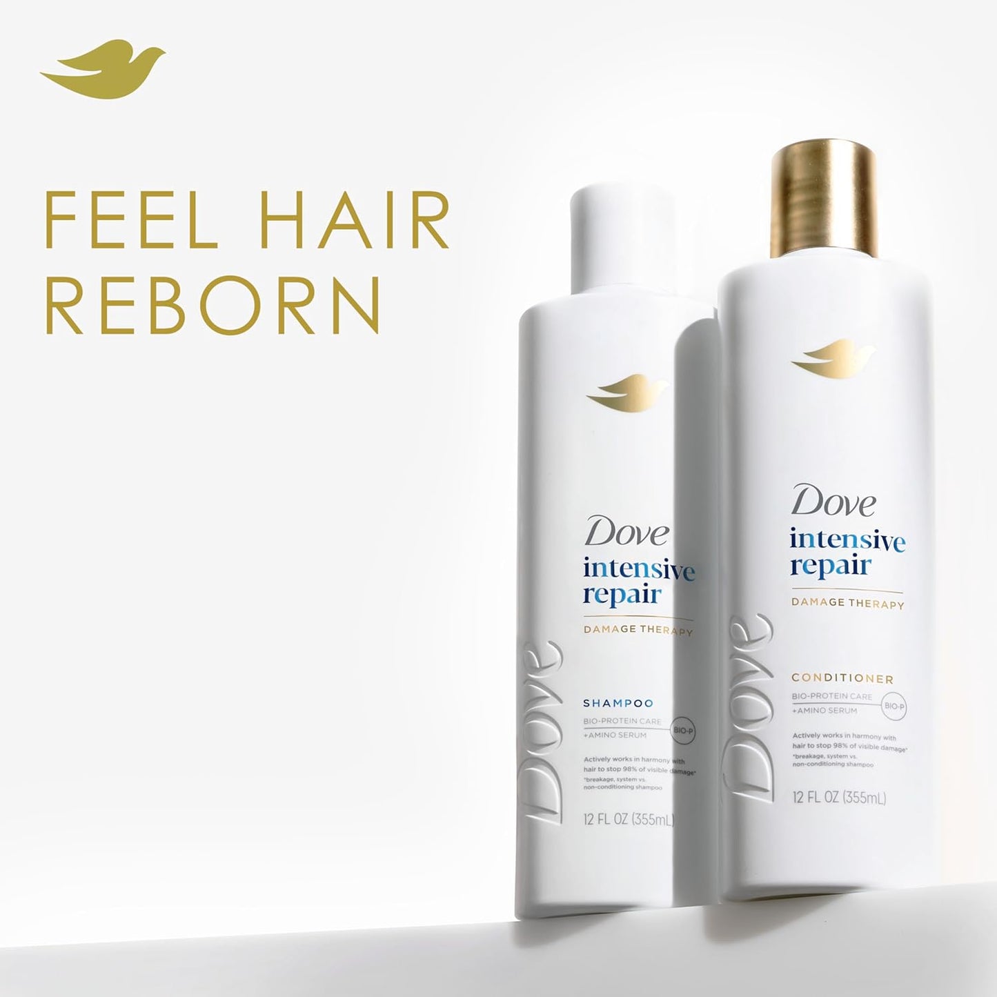 Dove Acondicionador Reparación Intensiva para Cabello Dañado Tecnol...