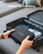 Luxtude Estuche organizador de viaje, organizador de artículos elec...