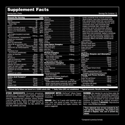 Animal Pak - Multivitamínico conveniente para hombres y mujeres, pa...