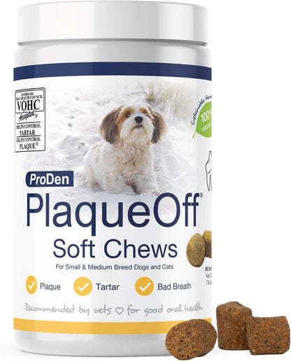 ProDen PlaqueOff Masticables Suaves con Algas Marinas Naturales - p...