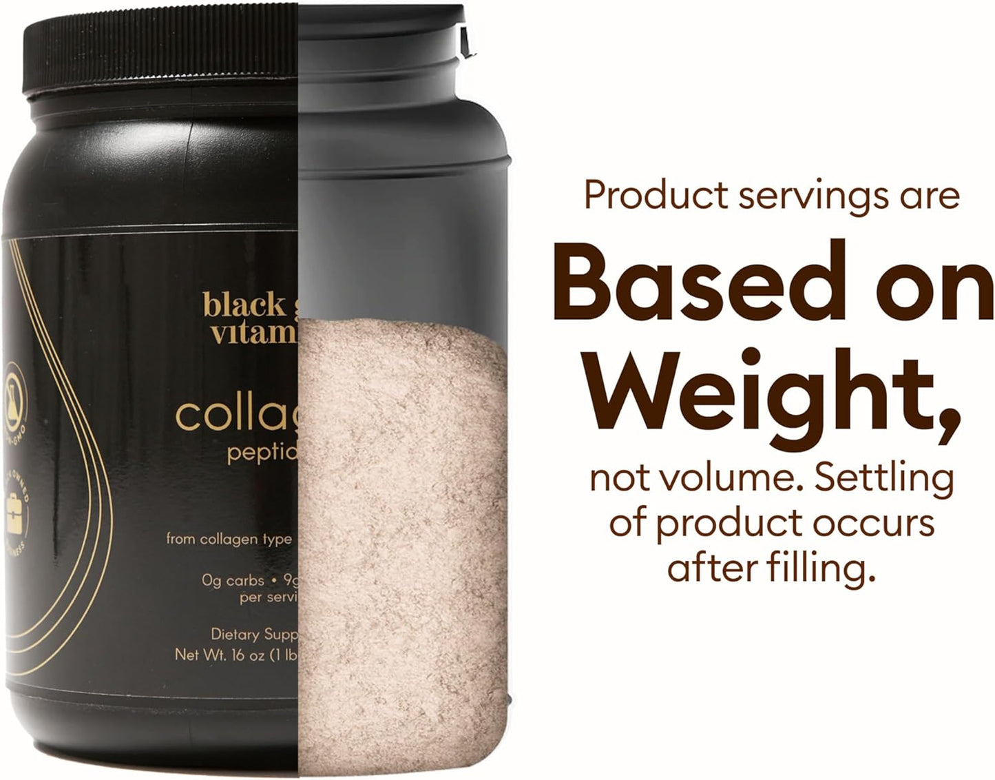 Black Girl Vitamins | Péptidos de colágeno en polvo - Colágeno para...