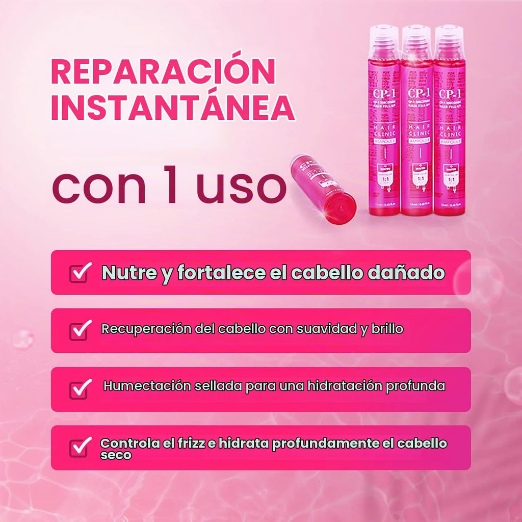 CP-1 Juego de tratamiento capilar de queratina de 3 segundos, 20 un...
