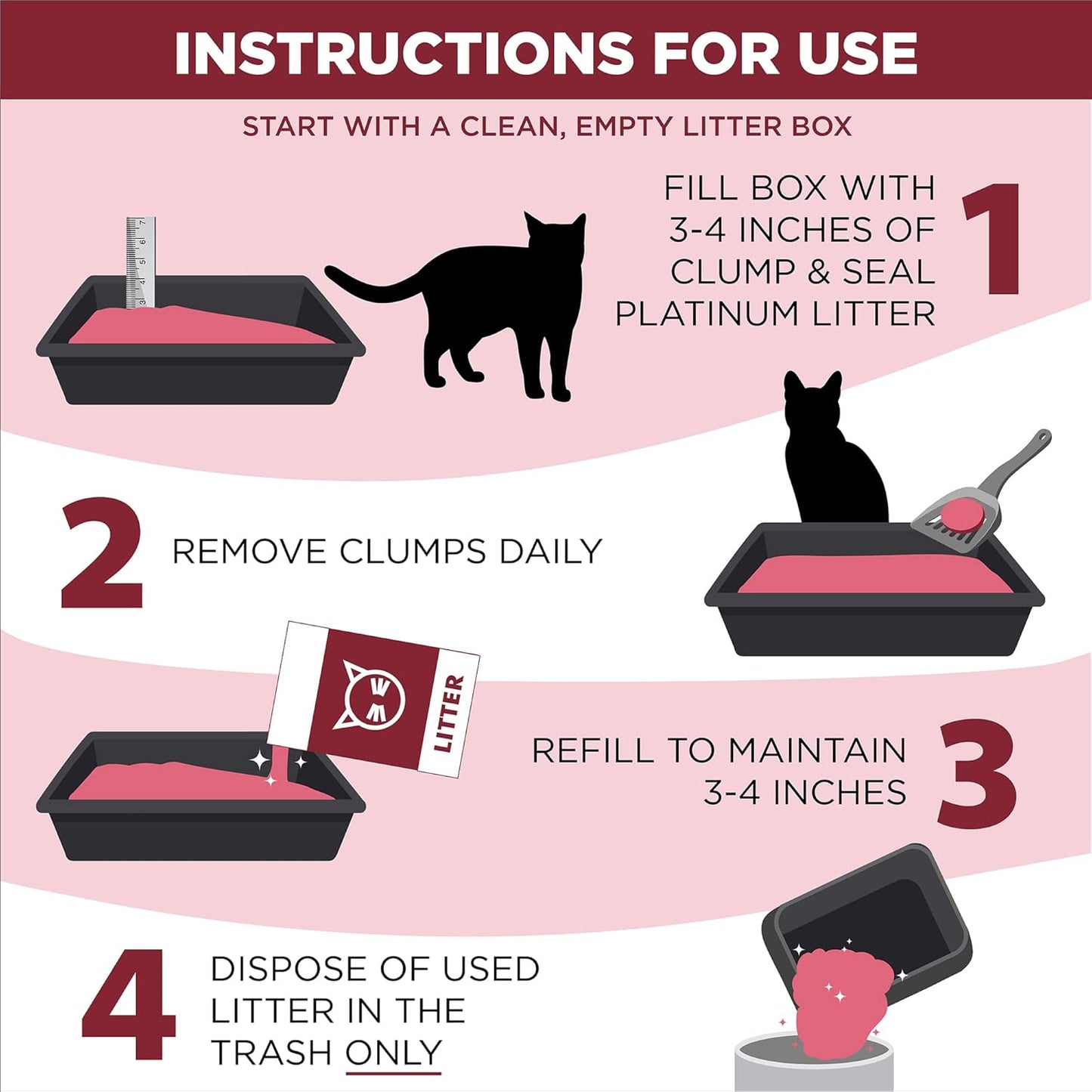 ARM &amp; HAMMER Clump &amp; Seal Platinum - Arena para gatos con s...