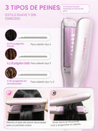 SHEGLAM Plancha de vapor Plancha de pelo Plancha Plancha de Cerámic...