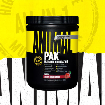 Animal Pak - Práctico Polvo Vitamínico y Suplemento Todo en Uno - Z...