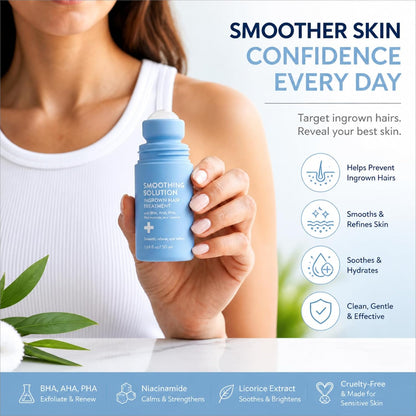 Suero para cabello encarnado para línea de bikini y protuberancias...