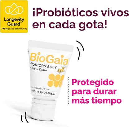 BioGaia Protectis Gotas de probióticos para bebé | Esenciales para...