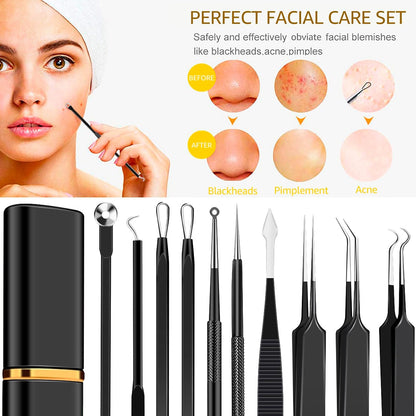 Kit de herramientas de 40 piezas de acero inoxidable para eliminar...