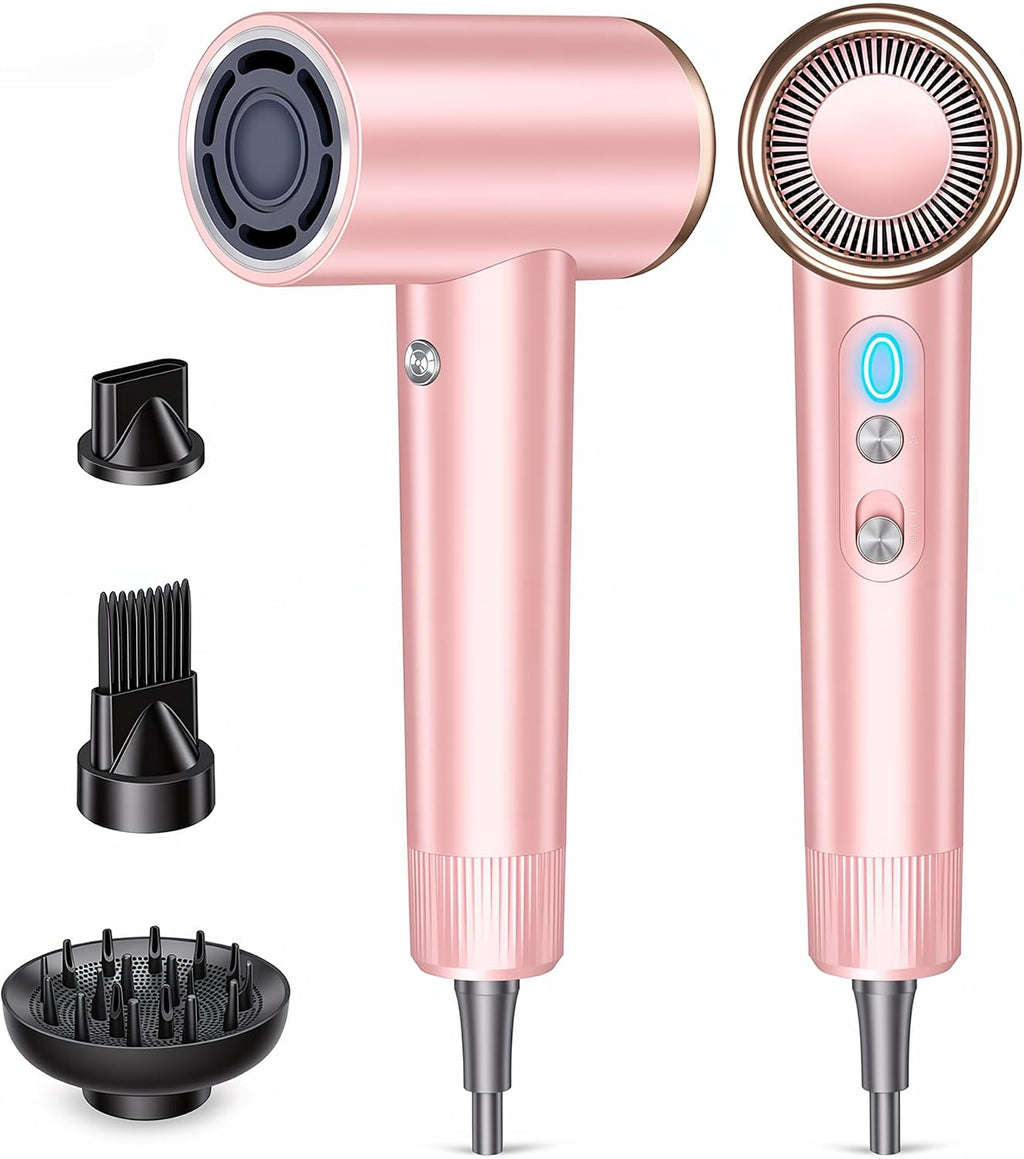 Secador de pelo iónico de alta velocidad Mythsight StyleVibe con 3...