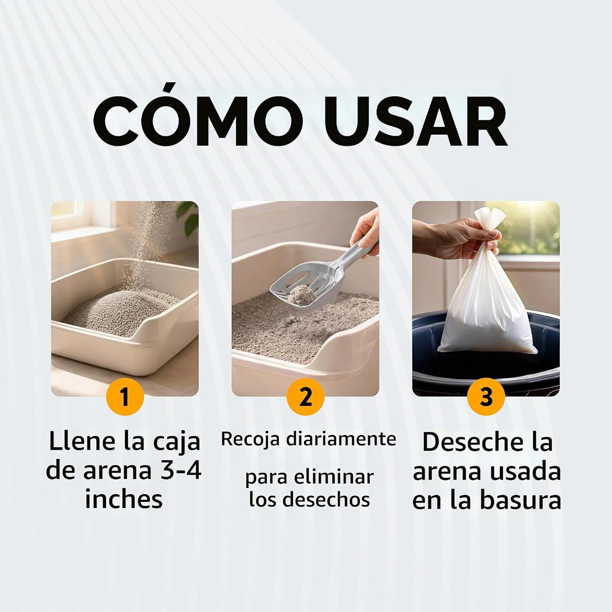ARM &amp; Hammer Hardball Arena Ligera de Platino Multi-Gato Aglome...