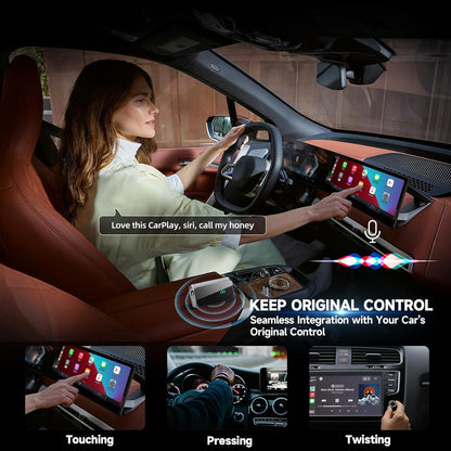 Adaptador CarPlay inalámbrico para Apple iPhone: conexión fluida pa...