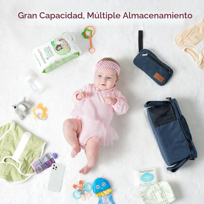 Momcozy: Organizador universal para cochecito con soporte para taza...