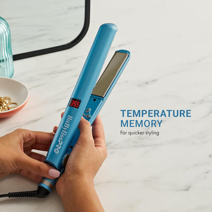 BaBylissPRO Nano Titanium Flat Iron Hair Straightener, Digital Flat...