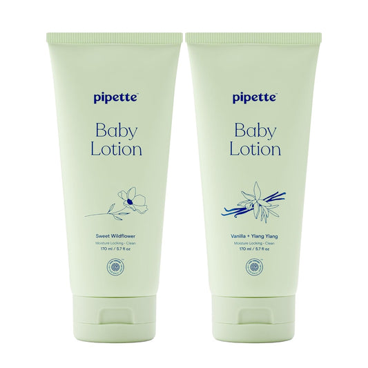 Pipette Baby Lotion Discovery Duo - Paquete de 2 unidades, incluye...