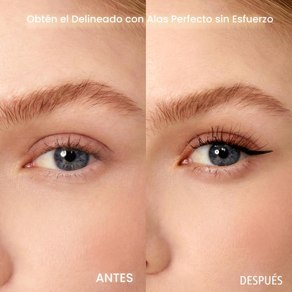 Unicos Sello delineador de ojos con alas \u2013 Herramienta ergonóm...