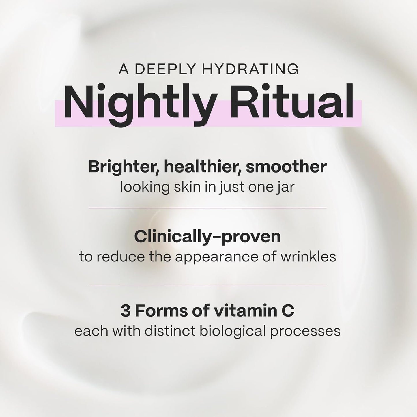 Mad Hippie Crema de noche Triple C – Hidratante facial, iluminadora de la piel, cuidado de la piel antienvejecimiento con 3 formas de vitamina C, 2.1 onzas