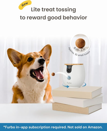 Furbo Mini 360° [Requiere suscripción] Nueva cámara 2K QHD para mas...