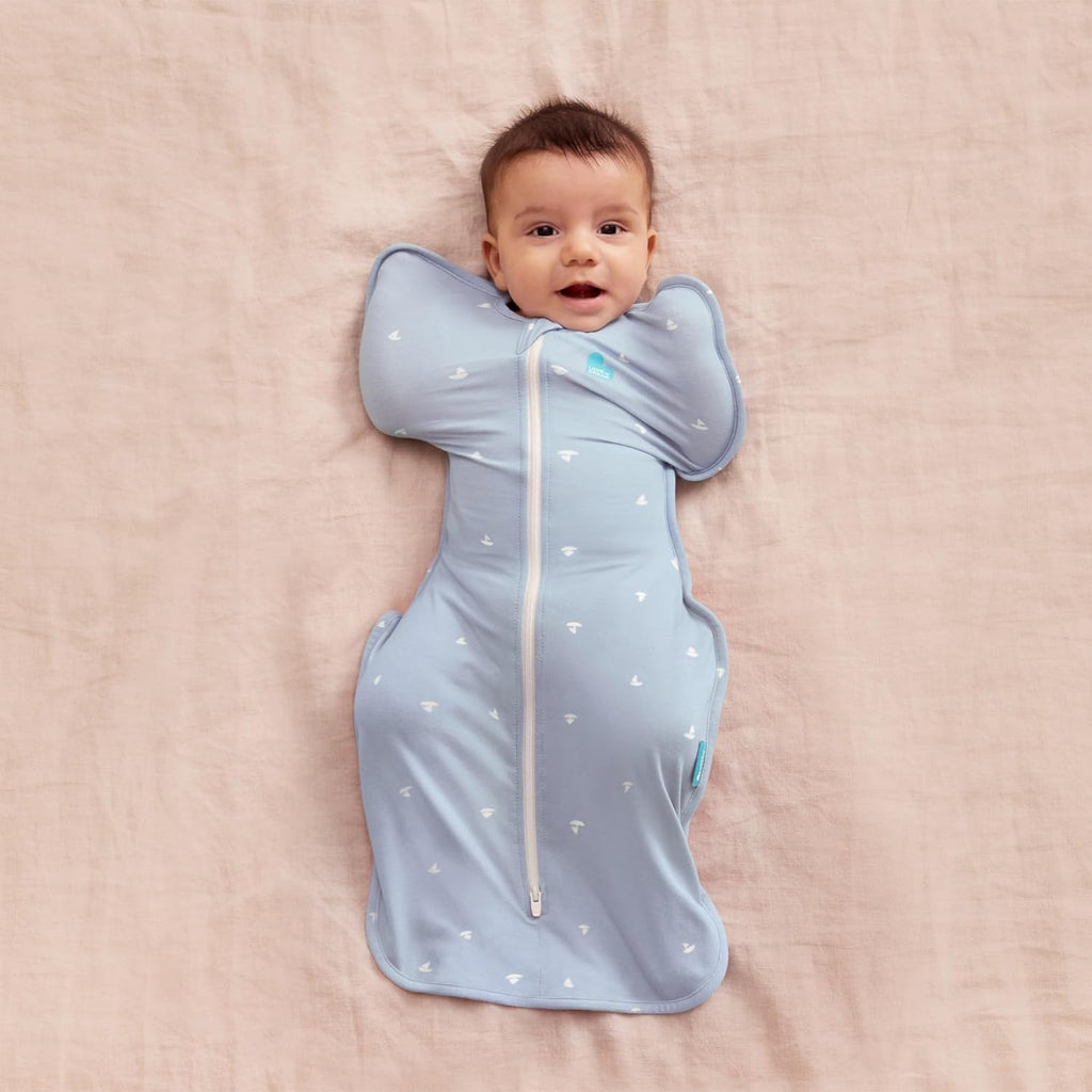 Love to Dream Swaddle Up Viscosa de bambú, posición Arms Up, tela d...