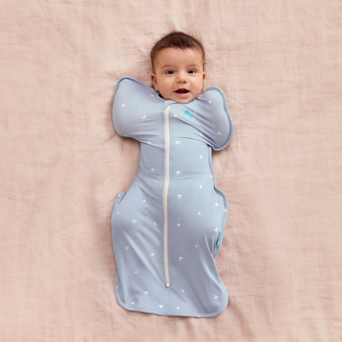 Love to Dream Swaddle Up Viscosa de bambú, posición Arms Up, tela d...