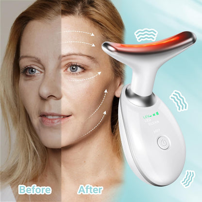 Oriflame Masajeador de cuello y cara, rodillo facial, herramienta p...