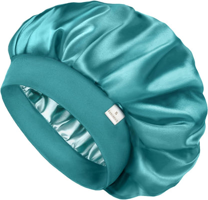 YANIBEST Gorro de seda para hombres y mujeres, gorro de satén de do...