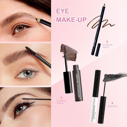 Kit completo de maquillaje para niñas, adolescentes, mujeres, kit de maquillaje para adolescentes, juegos de maquillaje para principiantes, juego de regalo de maquillaje de Navidad, kits de maquillaje