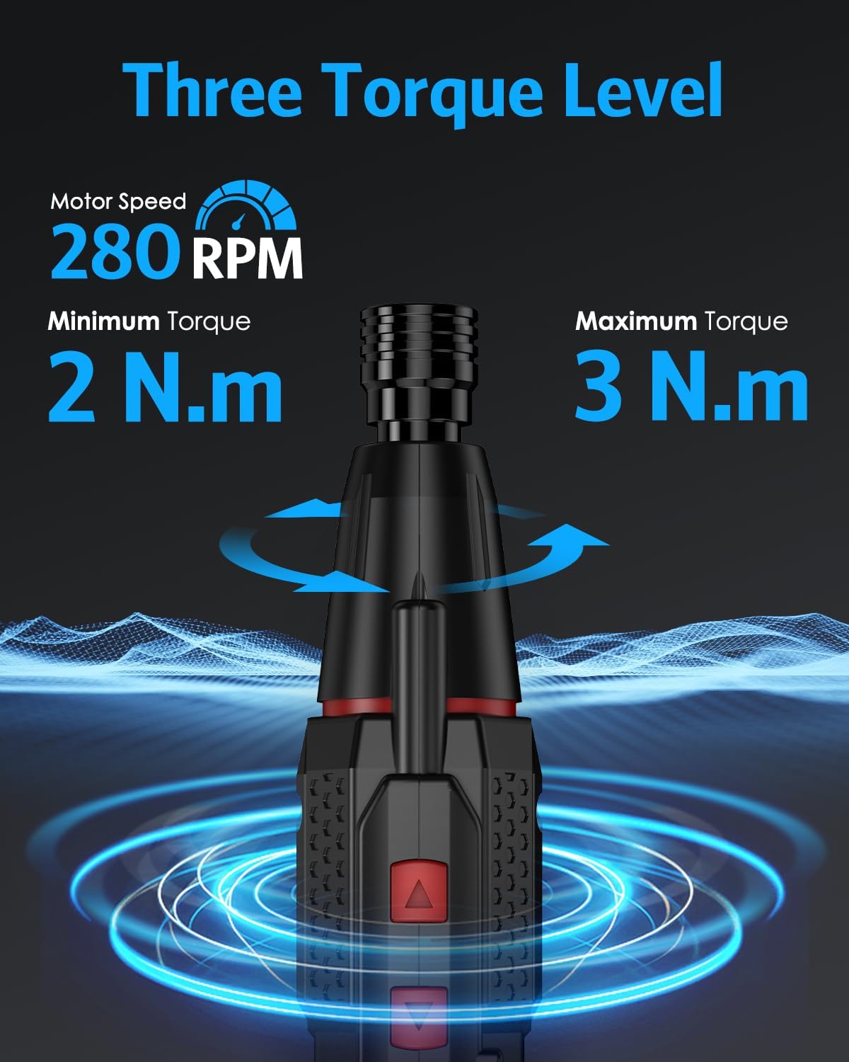 Temracha Destornillador Eléctrico Inalámbrico Mejorado de 4.2V, Jue...