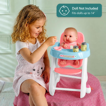 JC Toys - Cuna mecedora y accesorios para muñeca, perfectos para pe...
