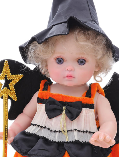 Cloveray Muñecas Reborn de Halloween para niños pequeños \u2013 Muñ...