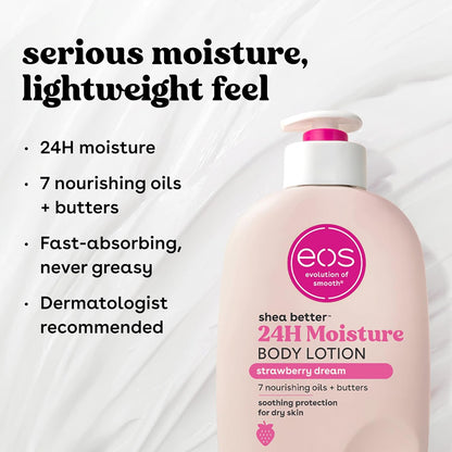 eos Loción Corporal Shea Better Strawberry Dream, Cuidado de la Pie...