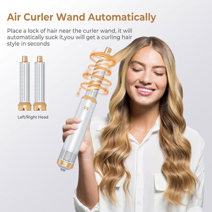 5 in 1 Blow Dryer Brush, Upgrade Hair Dryer Brush Set Negative Ion...