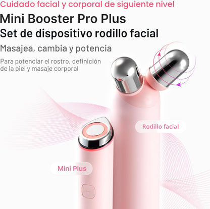 medicube Mini Booster Pro Plus - Juego de dispositivos de rodillo f...