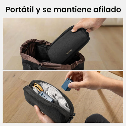 tomtoc Organizador de Electrónicos Estuche de Viaje, Bolsa de Viaje...