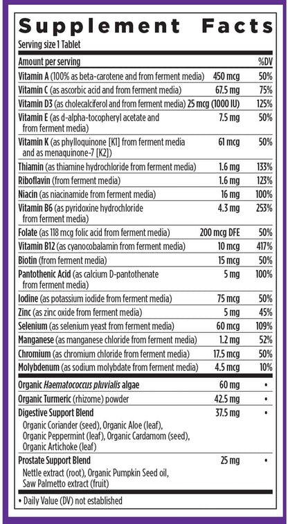 New Chapter One Daily Every Man's Multivitamin 55+ - Ofrece apo...