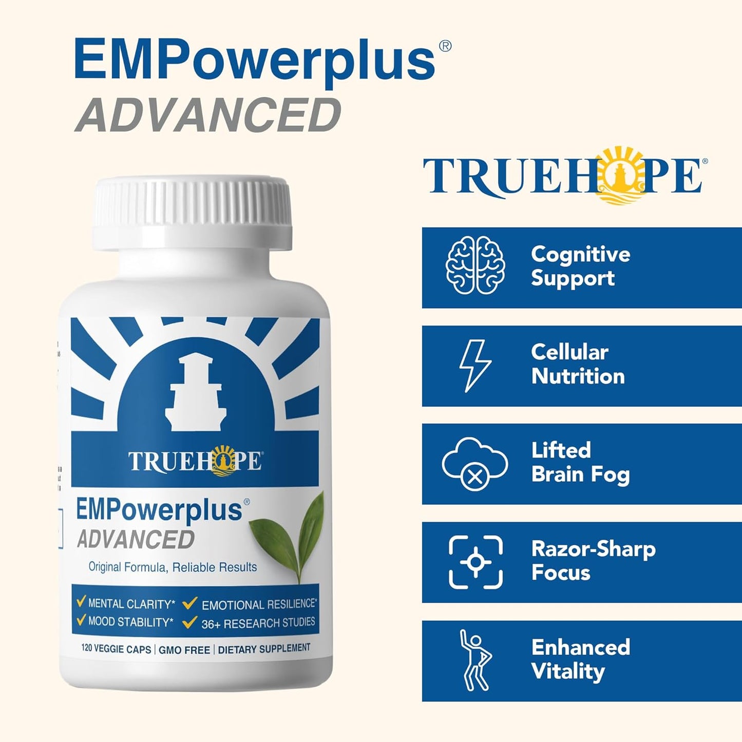 Truehope EMPowerplus multivitamínico avanzado para mujeres y hombre...