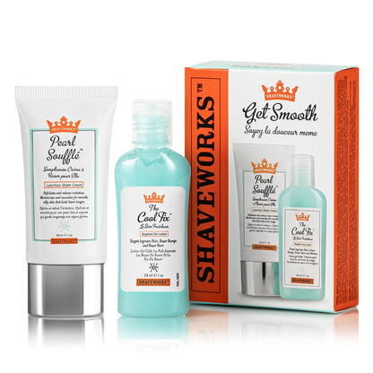 Shaveworks Get Smooth Duo - Solución de depilación y afeitado para...