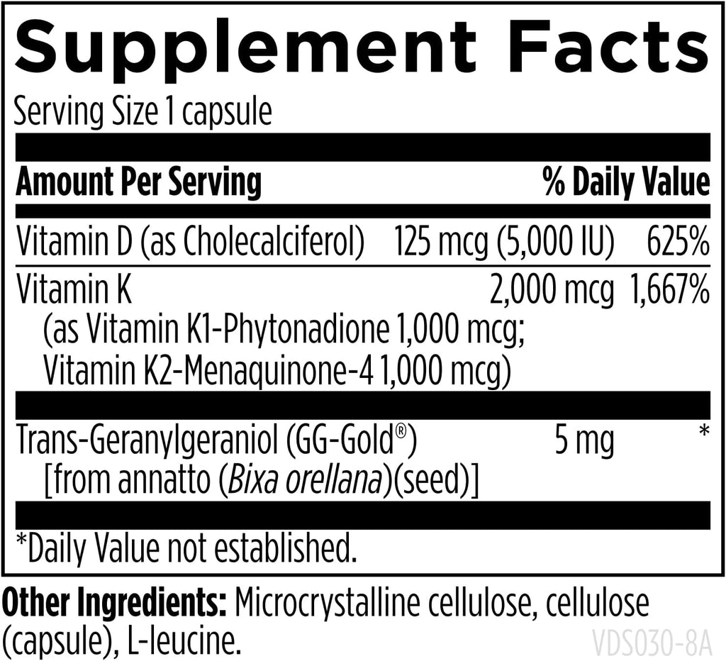 Designs for Health Vitamin D Supreme - Vitamina D 5000 IU con 2000...