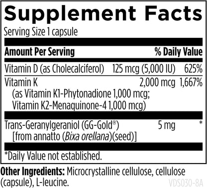 Designs for Health Vitamin D Supreme - Vitamina D 5000 IU con 2000...