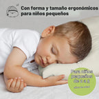 KeaBabies Paquete de 2 almohadas para niños de 2 años a 5,13 x 18 p...